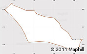Classic Style Simple Map of Skálavík, cropped outside