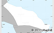 Gray Simple Map of Skálavík