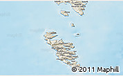 Shaded Relief 3D Map of Hvalba