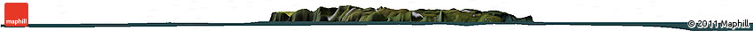 Satellite Horizon Map of Hvalba, darken