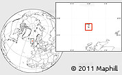 Blank Location Map of Hvalba