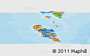 Political Panoramic Map of Hvalba