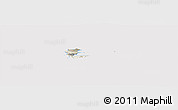 Shaded Relief Panoramic Map of Hvalba, cropped outside