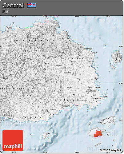 Silver Style Map of Central