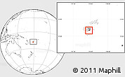 Blank Location Map of Rewa, highlighted parent region, within the entire country
