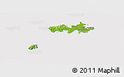 Physical Panoramic Map of Rewa, cropped outside