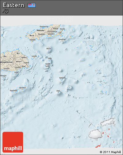 Classic Style 3D Map of Eastern