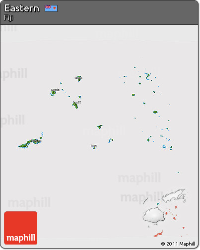 Satellite 3D Map of Eastern, cropped outside