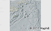 Satellite 3D Map of Eastern, lighten, semi-desaturated