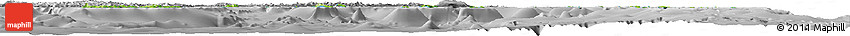 Physical Horizon Map of Eastern, desaturated