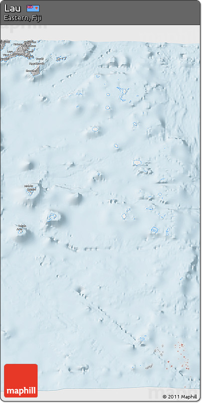 Gray 3D Map of Lau