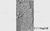 Physical 3D Map of Lau, darken, desaturated