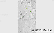 Physical 3D Map of Lau, lighten, desaturated