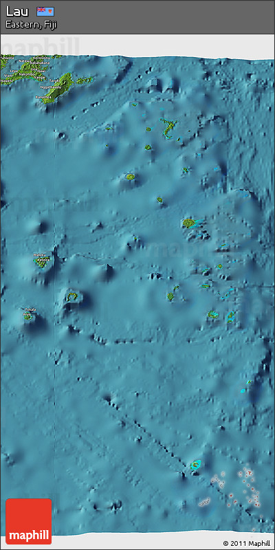 Satellite 3D Map of Lau