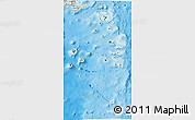 Satellite 3D Map of Lau, shaded relief outside
