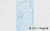Shaded Relief 3D Map of Lau, lighten