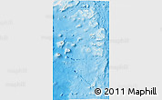 Shaded Relief 3D Map of Lau, single color outside