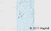 Silver Style 3D Map of Lau, single color outside