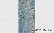 Physical Map of Lau, darken, semi-desaturated