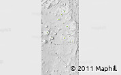 Physical Map of Lau, lighten, desaturated