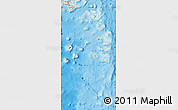 Physical Map of Lau, shaded relief outside