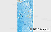 Political Map of Lau, shaded relief outside