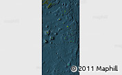 Satellite Map of Lau, darken