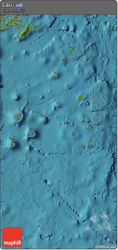 Satellite Map of Lau