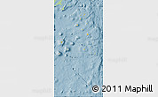 Savanna Style Map of Lau, single color outside