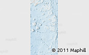 Shaded Relief Map of Lau, lighten
