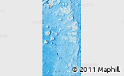 Shaded Relief Map of Lau, political outside