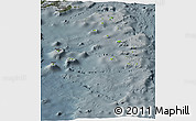 Physical Panoramic Map of Lau, darken, semi-desaturated