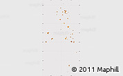 Political Simple Map of Lau, cropped outside