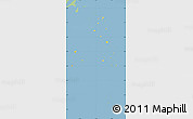 Savanna Style Simple Map of Lau, single color outside