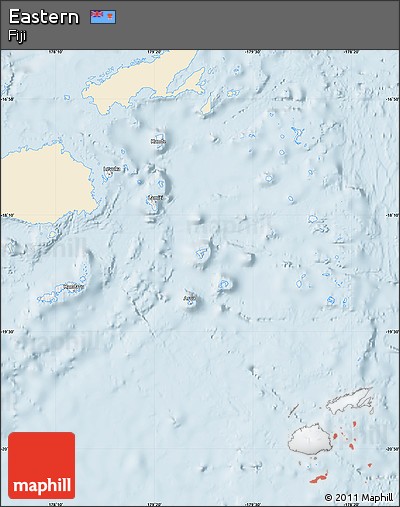 Classic Style Map of Eastern, single color outside