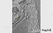 Physical Map of Eastern, darken, desaturated