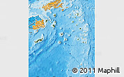 Satellite Map of Eastern, political shades outside