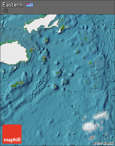 Satellite Map of Eastern, single color outside