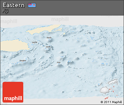 Classic Style Panoramic Map of Eastern, single color outside