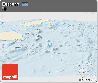 Classic Style Panoramic Map of Eastern, single color outside