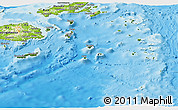 Satellite Panoramic Map of Eastern, physical outside