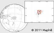 Blank Location Map of Bua