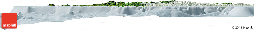 Satellite Horizon Map of Western, lighten