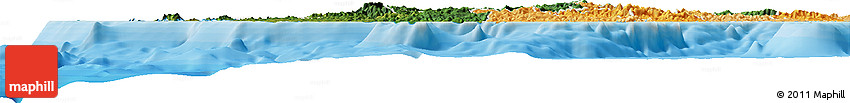 Satellite Horizon Map of Western, political shades outside