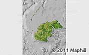 Satellite Map of Western, lighten, desaturated