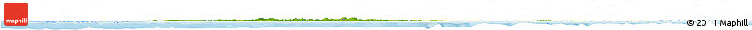 Physical Horizon Map of Ahvenanmaa, single color outside