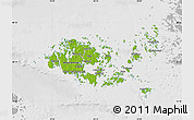 Physical Map of Ahvenanmaa, lighten, desaturated