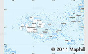 Classic Style Simple Map of Ahvenanmaa