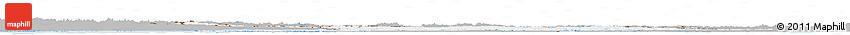 Gray Horizon Map of Finland, single color outside