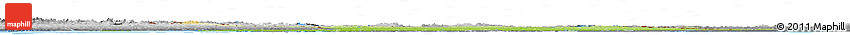 Physical Horizon Map of Finland, desaturated, land only